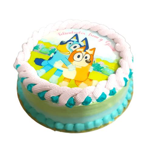 Tarta infantil decorada con oblea personalizada de personaje de dibujos animados