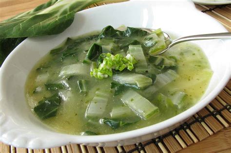 Sopa de acelgas y zanahorias