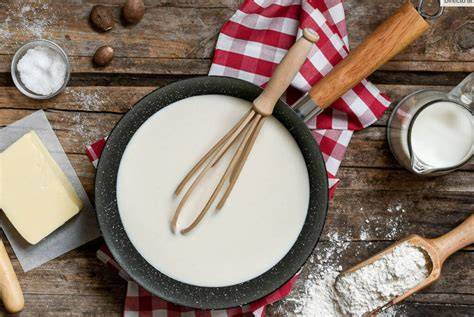 Proporciones de harina, mantequilla y leche para bechamel