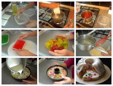 Proceso de elaboración de gelatina de leche