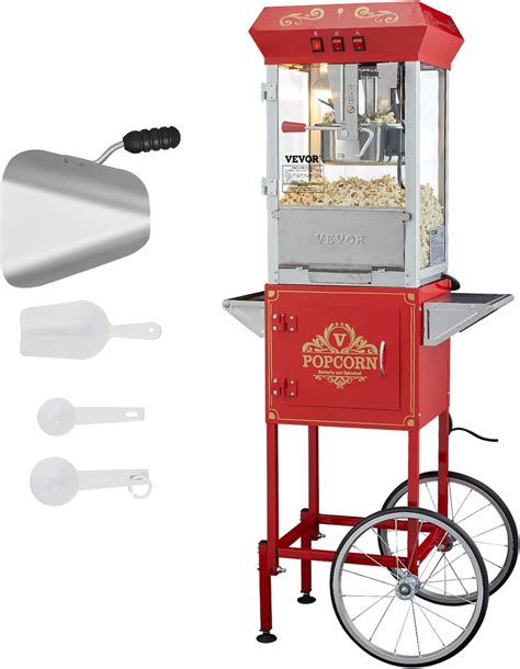 Máquina de palomitas de maíz de vapor portátil de Charles Cretor