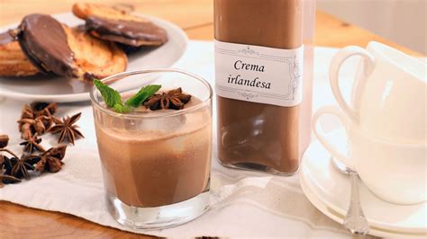 Crema irlandesa lista para decorar
