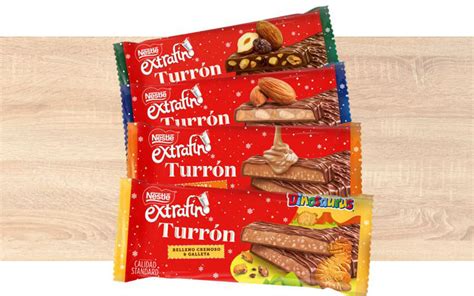 Variedades de turrones Nestlé
