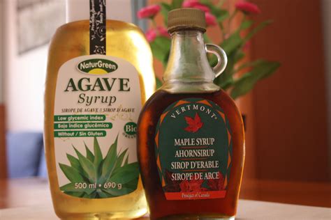 Variedad de usos del sirope de agave en postres y bebidas