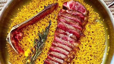 Arroz de chuleta de Dani García