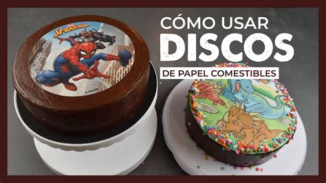 Tipos de papel comestible para tartas