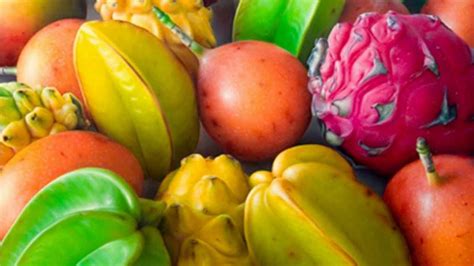 Variedad de frutas exóticas colombianas