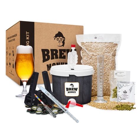 Kit de ingredientes para hacer cerveza