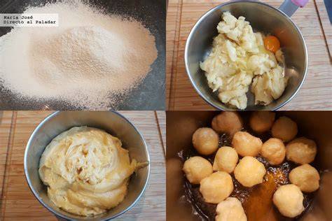 Masa homogénea para buñuelos