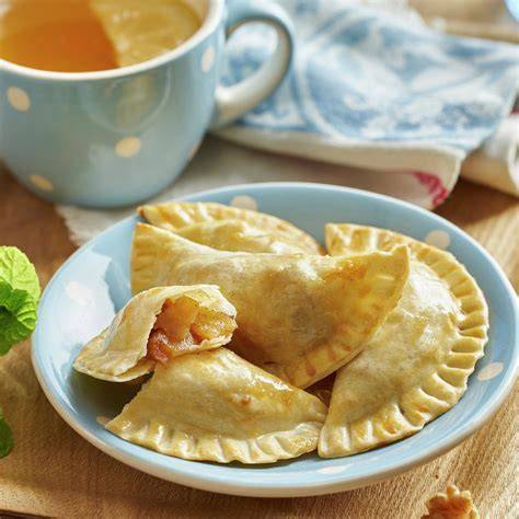 Empanadillas dulces recién hechas