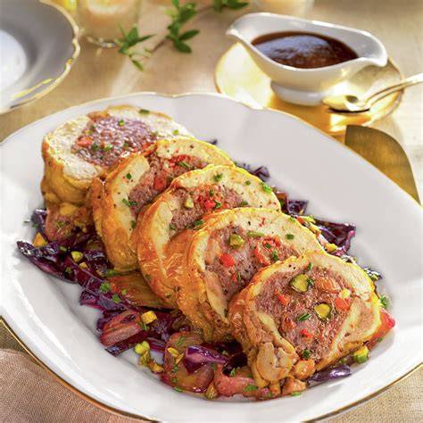 Relleno de carne para galets