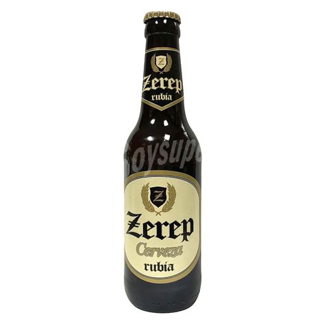 Botella de cerveza Zerep Tostada