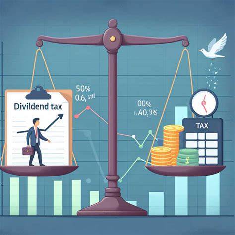 Infografía explicando las diferencias en la tributación de dividendos según su forma de pago y origen