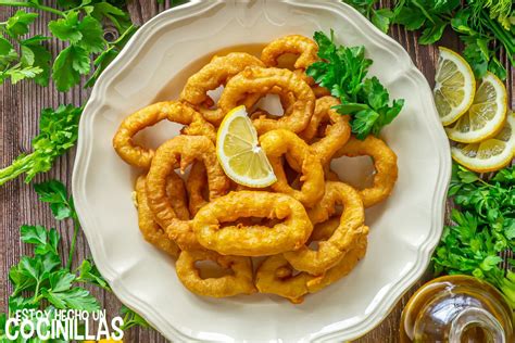 Calamares a la romana crujientes
