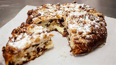 Torta de pasas y nueces valenciana