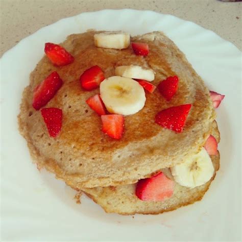 Tortitas de salvado de avena con frutas