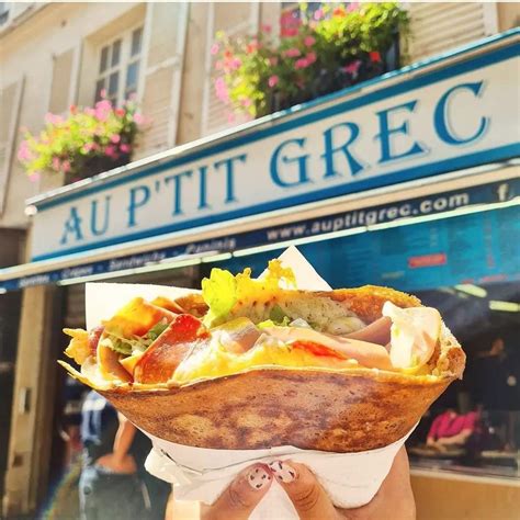 Crepe salado Savoyarde de Au P'tit Grec
