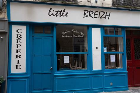 Menú de crepe y sidra en Little Breizh