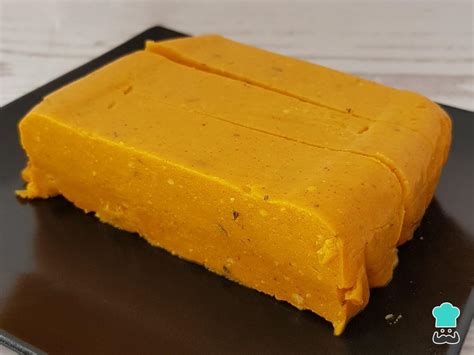 Tofu de garbanzos casero en moldes