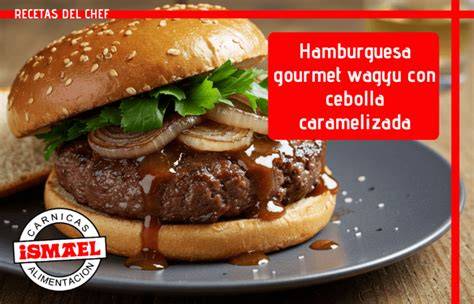 Hamburguesa de Wagyu de alta calidad