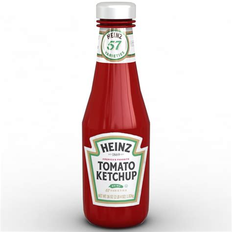 Botella clásica de kétchup Heinz