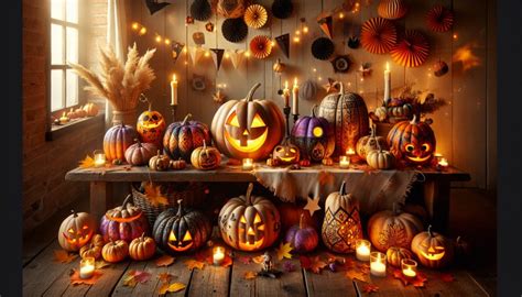 Selección de calabazas para Halloween