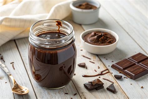 Sirope de chocolate casero