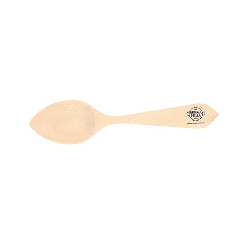 Cuchara de madera para paella