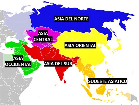 Mapa de Asia mostrando la distribución de los dumplings en diferentes países