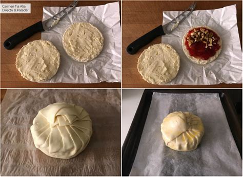 Queso Camembert horneado en hojaldre