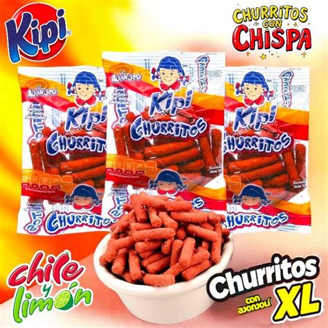 Empaque de Churritos Kipi con ajonjolí