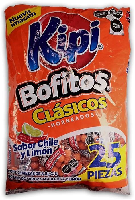 Bolsa de Kipi Bofitos Clásicos sabor chile y limón