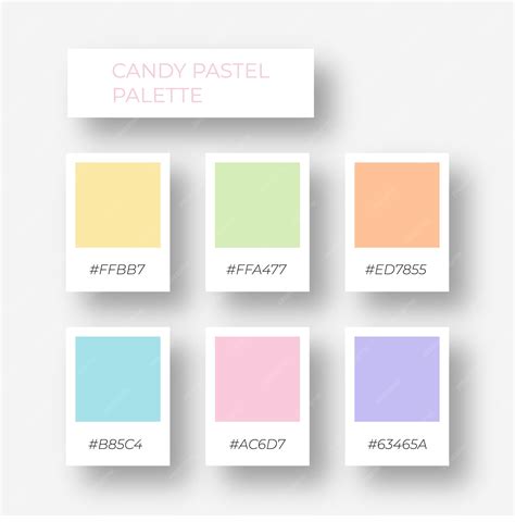 Paleta de colores de la estética morada pastel
