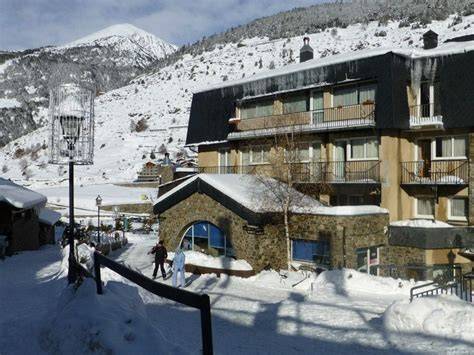 Mapa de ubicación del Hotel Llop Gris en El Tarter, Andorra
