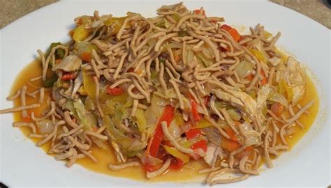 Chop Suey Nicaragüense en un plato
