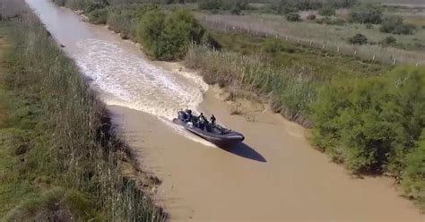 Esquema de las operaciones antidroga en la desembocadura del Guadalquivir