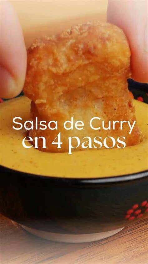 Ingredientes para la salsa de curry y manzana