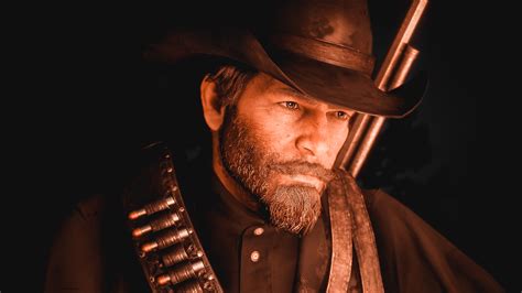 Arthur Morgan cocinando en una hoguera en Red Dead Redemption 2