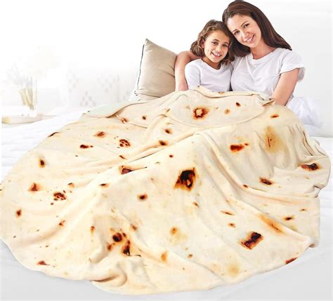 Cobija de tortilla y pezoneras de silicona