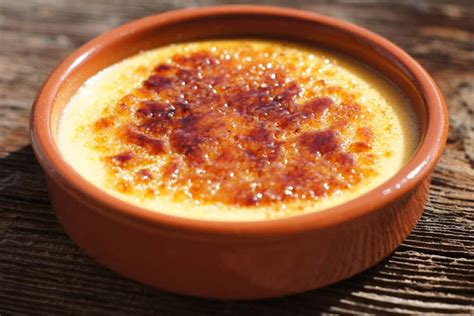 Arroz con leche asturiano con azúcar quemada
