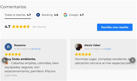Puntuación y comentarios de usuarios en AliExpress
