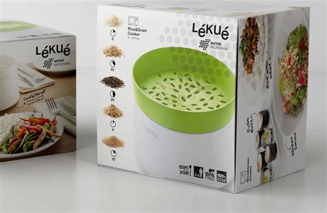 Productos Lékué para cocinar pasta y verduras en microondas