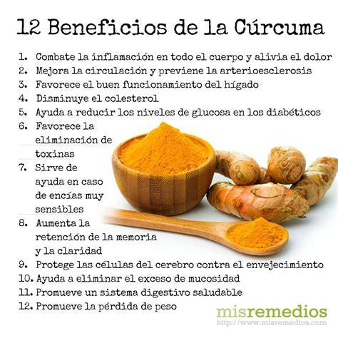 Beneficios de la cúrcuma para la salud