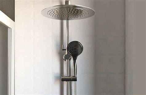 Esquema de instalación de una alcachofa de ducha