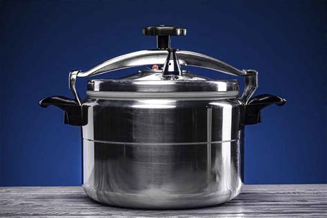 Olla a presión en una cocina moderna