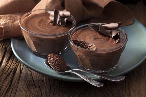 Mousse de chocolate en copa