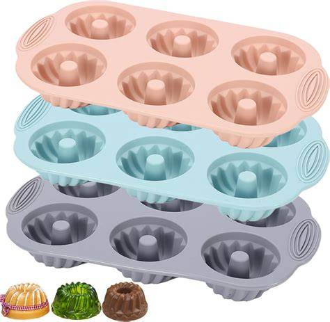Moldes de silicona para microondas