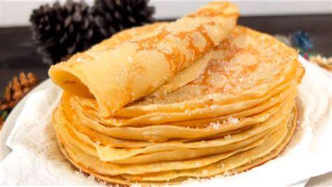 Filloas de leche gallegas
