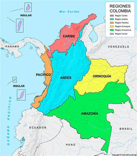 Mapa de las regiones donde se consume el café de puchero o sus variantes