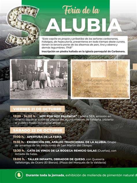 Fotografía de la Feria de la Alubia de Saldaña